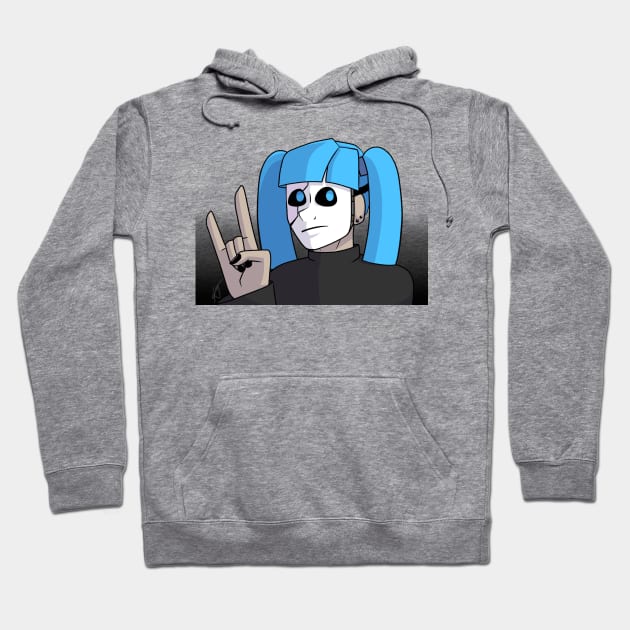 Sally Face Hoodie by WhiteRabbitWeirdo